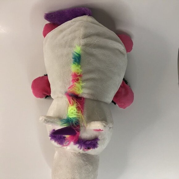 Flip Pets Plush Daisy Unicorn Huckleberry Cat 2 Pets In One Animal As Seen On TV - Picture 4 of 11